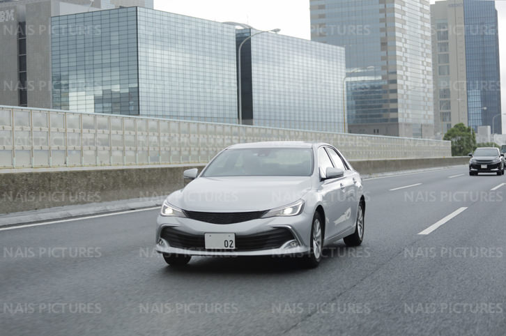 driving car on highway